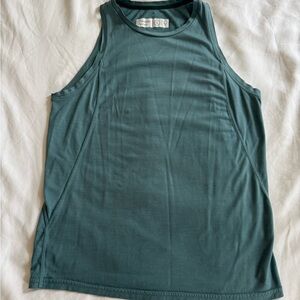 Outdoor Voices Teal Sleeveless Top